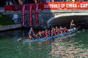 SOUTH AFRICA-CAPE TOWN-DRAGON BOAT RACE