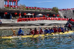 SOUTH AFRICA-CAPE TOWN-DRAGON BOAT RACE