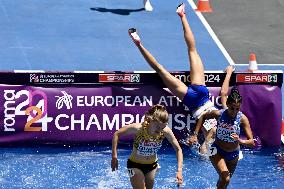 European Athletic Championships - Flavie Renouard Falls