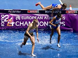 European Athletic Championships - Flavie Renouard Falls