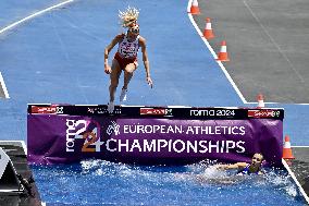 European Athletic Championships - Flavie Renouard Falls