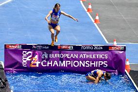 European Athletic Championships - Flavie Renouard Falls