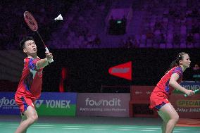 (SP)INDONESIA-JAKARTA-BADMINTON-INDONESIA OPEN-MIXED DOUBLES-FINAL