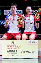 (SP)INDONESIA-JAKARTA-BADMINTON-INDONESIA OPEN-MIXED DOUBLES-FINAL