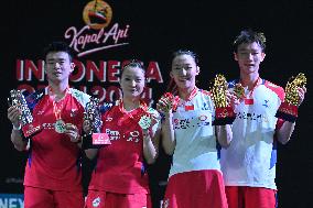 (SP)INDONESIA-JAKARTA-BADMINTON-INDONESIA OPEN-MIXED DOUBLES-FINAL