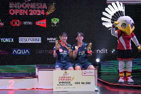 (SP)INDONESIA-JAKARTA-BADMINTON-INDONESIA OPEN-WOMEN'S DOUBLES-FINAL