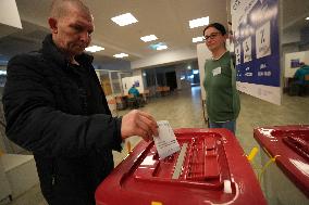 LATVIA-RIGA-EUROPEAN PARLIAMENT ELECTIONS-VOTING