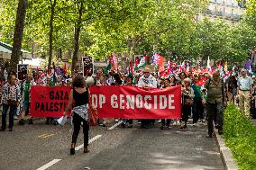 Pro-Palestine Protest - Paris