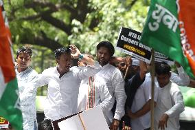 Protest Against The Rigging In Neet Exam - New Delhi