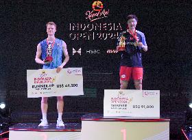 (SP)INDONESIA-JAKARTA-BADMINTON-INDONESIA OPEN-MEN'S SINGLES-FINAL