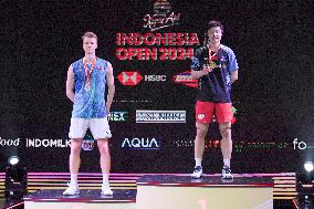 (SP)INDONESIA-JAKARTA-BADMINTON-INDONESIA OPEN-MEN'S SINGLES-FINAL