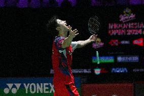 (SP)INDONESIA-JAKARTA-BADMINTON-INDONESIA OPEN-MEN'S SINGLES-FINAL