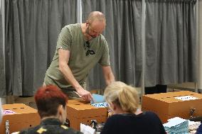 BELGIUM-WAVRE-EUROPEAN PARLIAMENT ELECTIONS-VOTING