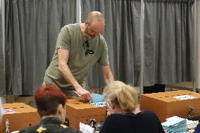 BELGIUM-WAVRE-EUROPEAN PARLIAMENT ELECTIONS-VOTING