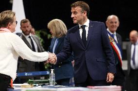 Emmanuel And Brigitte Macron At A Polling Station - Le Touquet