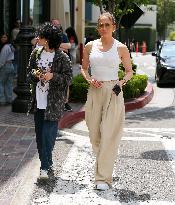 Jennifer Lopez And Daughter Emme Muniz Out - LA