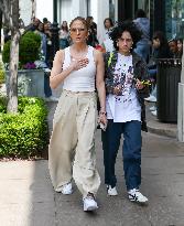 Jennifer Lopez And Daughter Emme Muniz Out - LA