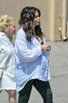 Jenna Dewan And Steve Kazee Leaving Corbin Bowling Alley - LA