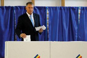 ROMANIA-BUCHAREST-EUROPEAN PARLIAMENT ELECTIONS-VOTING