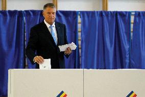 ROMANIA-BUCHAREST-EUROPEAN PARLIAMENT ELECTIONS-VOTING