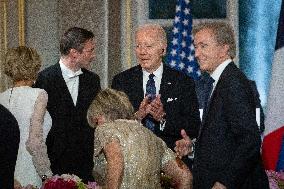 State Dinner in Honor of US President Biden At Elysee - Paris
