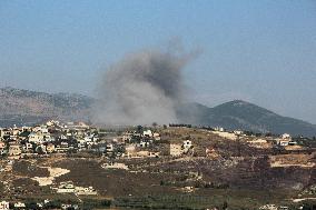 Israeli Airstrike On Aitaroun - Lebanon