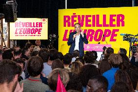Raphael Glucksmann After Results European Parliament election - Paris