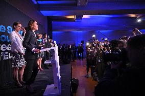 Valerie Hayer After Results European Parliament election - Paris