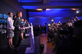 Valerie Hayer After Results European Parliament election - Paris