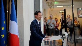 Xavier-Francois Bellamy After Results European Parliament election - Paris