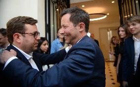 Xavier-Francois Bellamy After Results European Parliament election - Paris