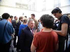 Xavier-Francois Bellamy After Results European Parliament election - Paris