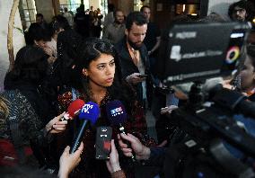 Manon Aubry After Results European Parliament Election - Paris