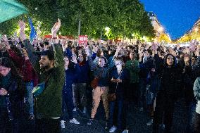 Demonstration against the Rassemblement National - Paris