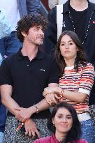 Celebrities During men's Final The 2024 French Open - Village Day Fiftheeen NB