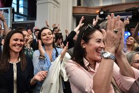 Reconquete election night after the voting for the European Parliament Elections in Paris FA