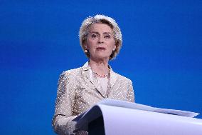 Ursula Von Der Leyen Speaks At European Parliament - Brussels