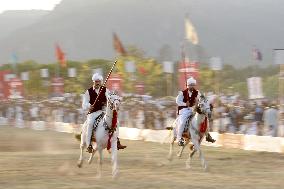 PAKISTAN-ISLAMABAD-TENT PEGGING-COMPETITION