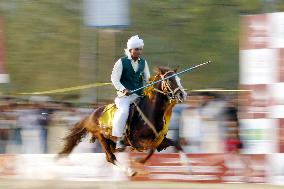 PAKISTAN-ISLAMABAD-TENT PEGGING-COMPETITION