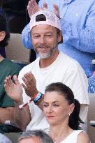 French Open - Celebs At The Stands