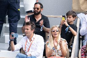 French Open - Celebs At The Stands