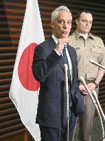 U.S. ambassador to Japan Rahm Emanuel