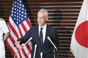 U.S. ambassador to Japan Rahm Emanuel