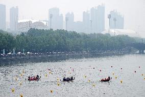 CHINA-BEIJING-CANAL-DRAGON BOAT RACE (CN)