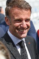 President Macron At The Tulle Massacre Commemorations - France