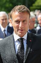 President Macron At The Tulle Massacre Commemorations - France