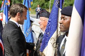 President Macron At The Tulle Massacre Commemorations - France