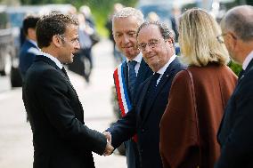 President Macron At The Tulle Massacre Commemorations - France