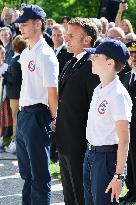 President Macron At The Tulle Massacre Commemorations - France