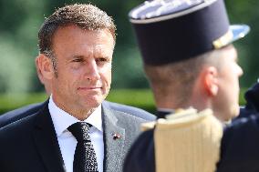 President Macron At The Tulle Massacre Commemorations - France